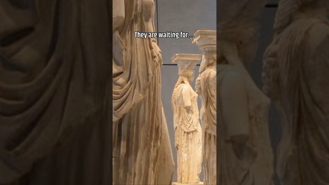 Why is there empty space in Acropolis Museum in Athens? #history #statues