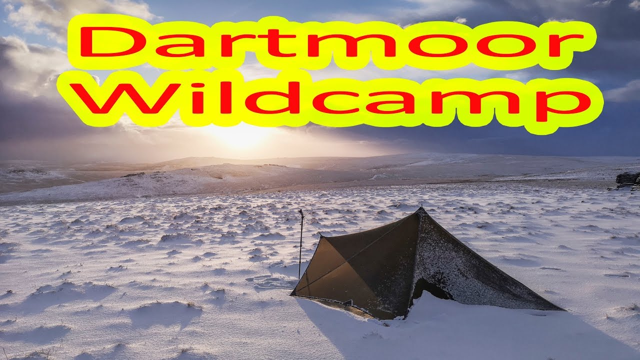 Dartmoor Wildcamp in the Snow - MLD Trailstar