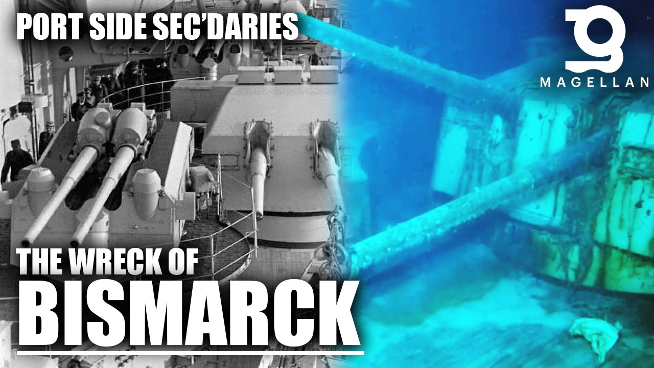 Bismarck Wreck: The Port Side Secondaries
