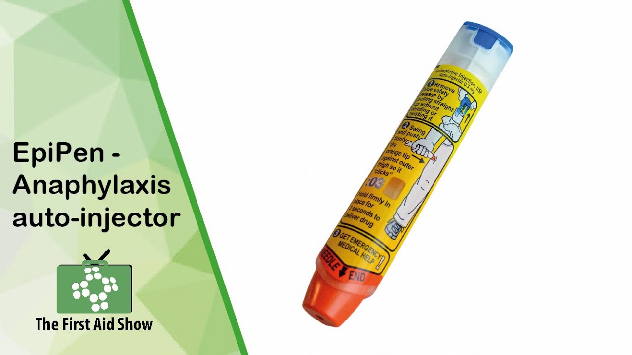 EpiPen - Anaphylaxis auto-injector