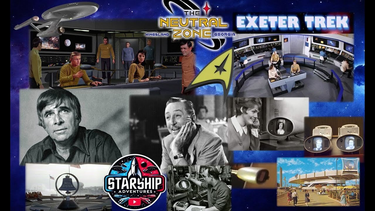🔴Star Trek Set Tour - Exeter Trek, Ma Bell, Gene Roddenberry & Walt Disney - ??