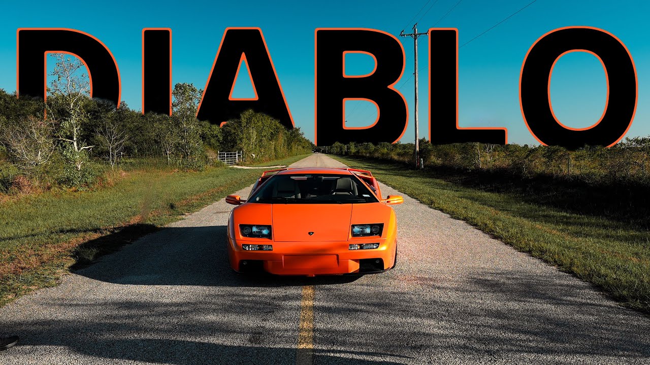 Driving the Lamborghini Diablo VT 6.0 V12: The Ultimate 90s Dream Car