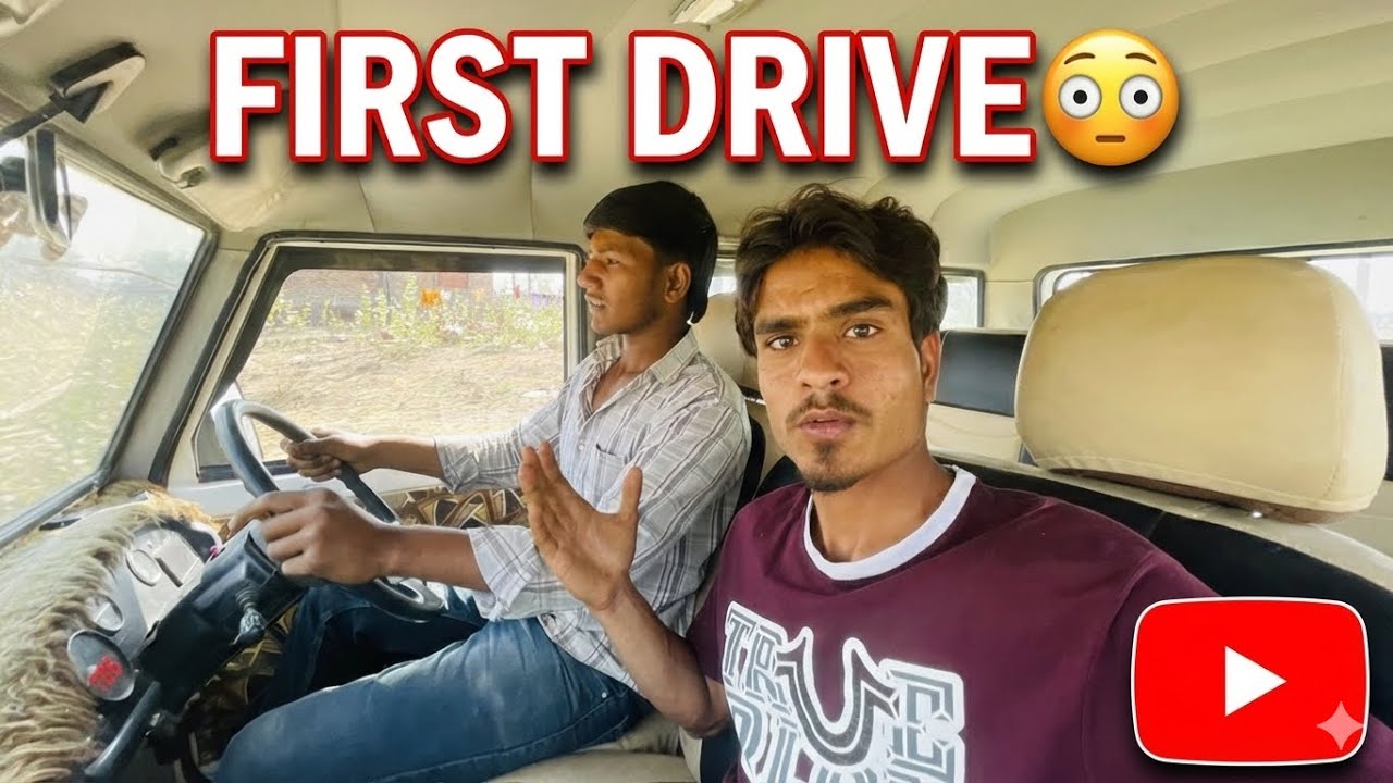 Sahil Ne Aaj Pehli Baar Car Chalayi 😲 | First Time Driving Vlog 🚗