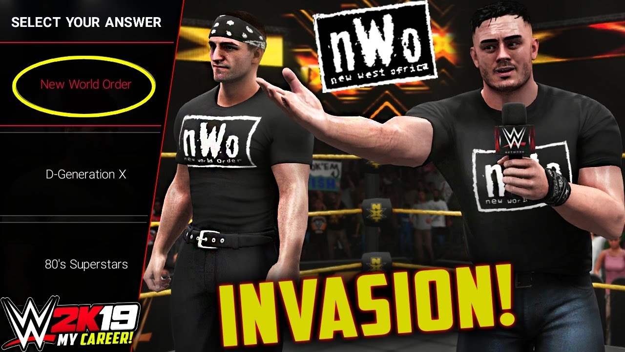 nWo Invades NXT! | WWE 2K19 My Career Mode! Ep 3