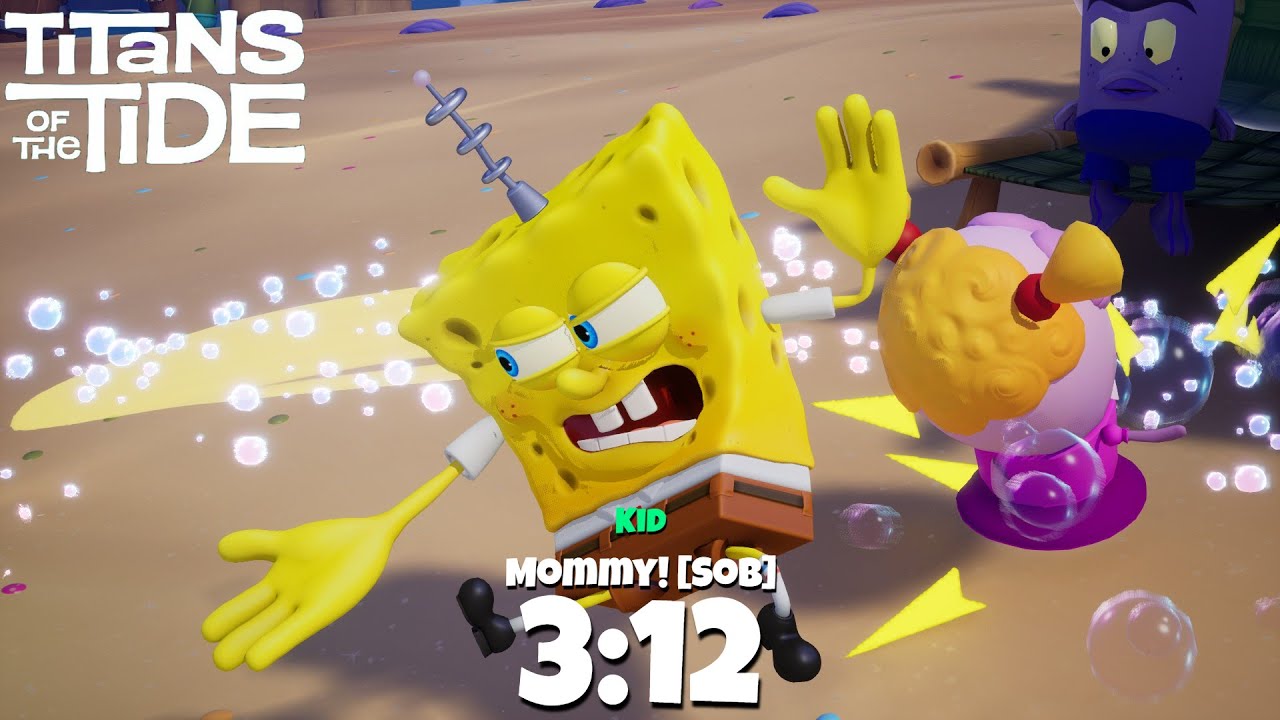 SpongeBob: Titans of the Tide - Mommy% Speedrun in 3:12