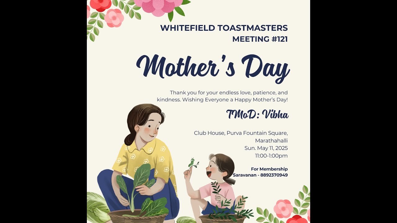 Meeting # 121 - Mother's Day