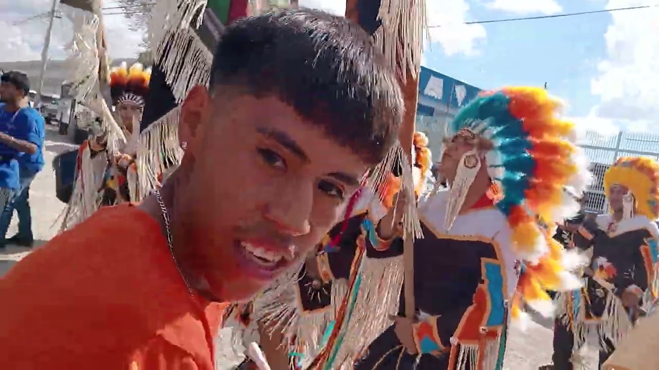 Danza apache guadalupanos arcoiris 