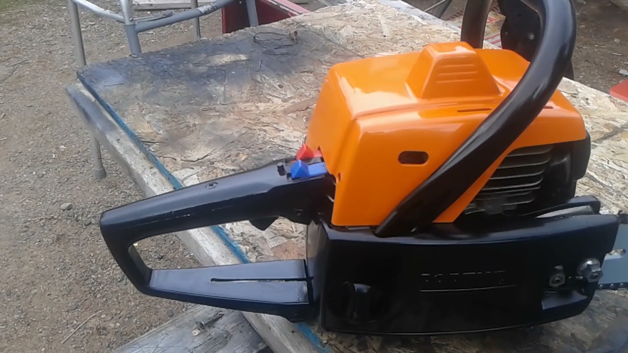 Restored Partner Farmer 55 chainsaw. ( 1975 )