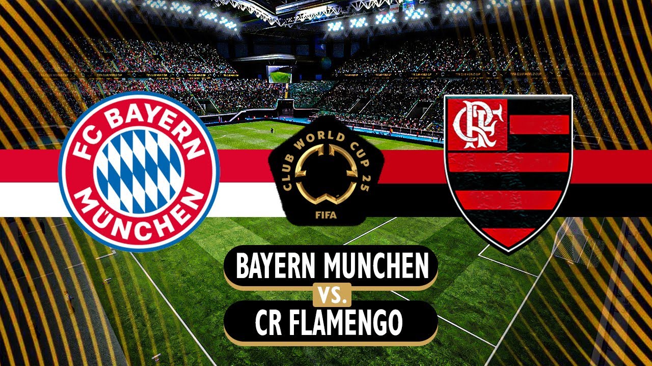 Flamengo x Bayern de Munique (29/06/2025) SUPER MUNDIAL de CLUBES 2025 - EFootball 2025