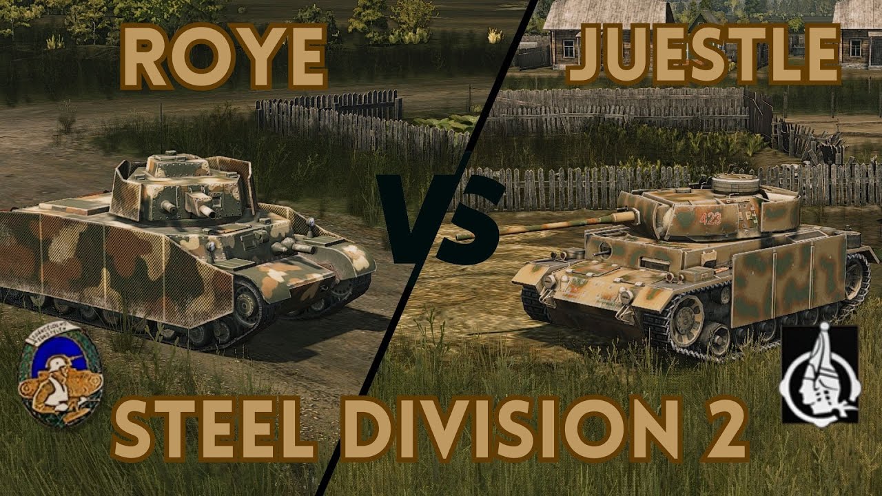 BLINDÉS HONGROIS EN FINALE DE TOURNOI ! [1PAN] Roye VS [26Pz] Juestle || Steel Division 2 FR