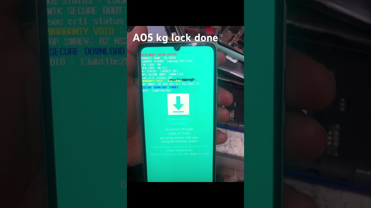 Samsung A05 Device Control Kg lock Remove ☑️