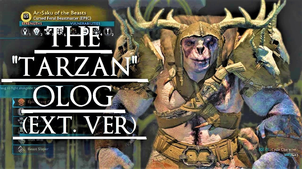 Shadow of War: Middle Earth™ Уникальная встреча с орками и цитаты #233 ИЗ ОЛОГА ЗВЕРЕЙ (РАСШИРЕНН...