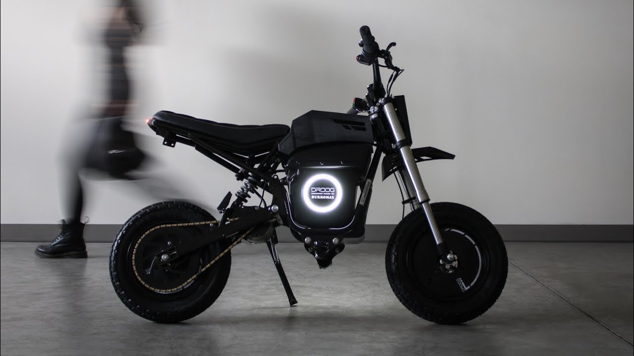It’s HERE!!!! Droog X Burromax TT1600R Electric Mini Bike ⚡️⚡️⚡️