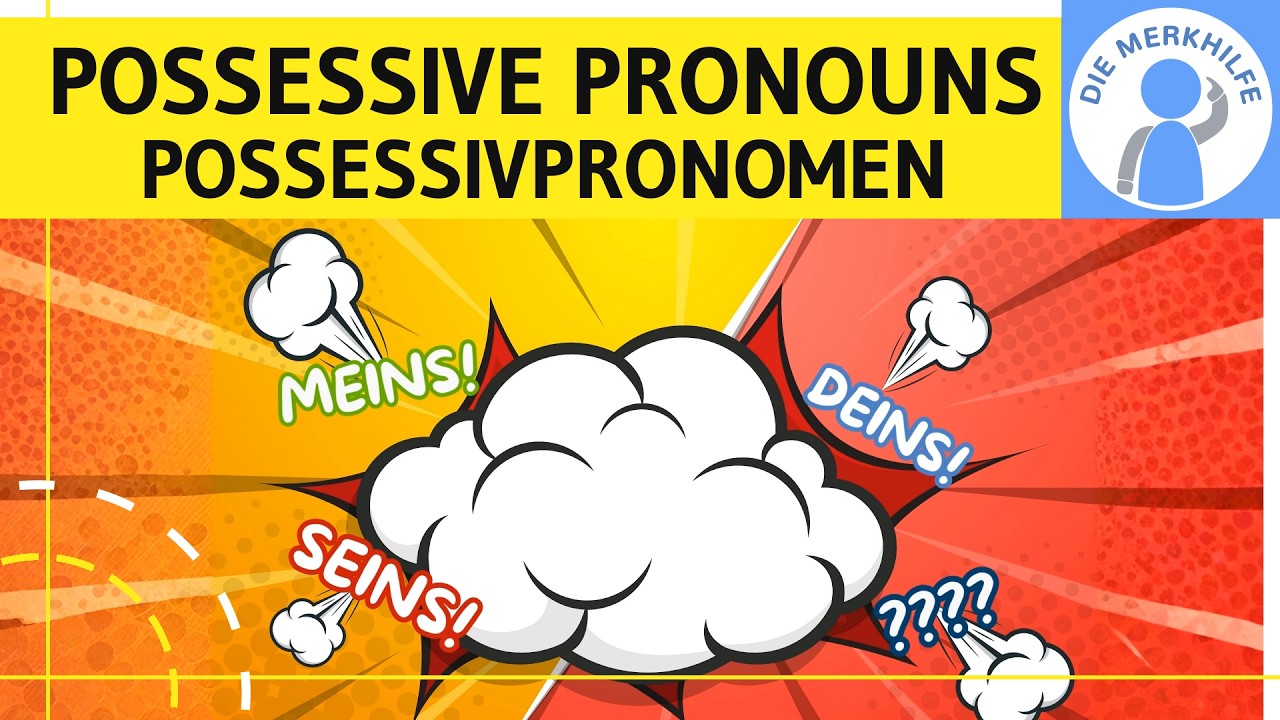 Possessivpronomen (als Subjekt) (possessive pronouns)  im Englischen - besitzanzeigende Fürwörter
