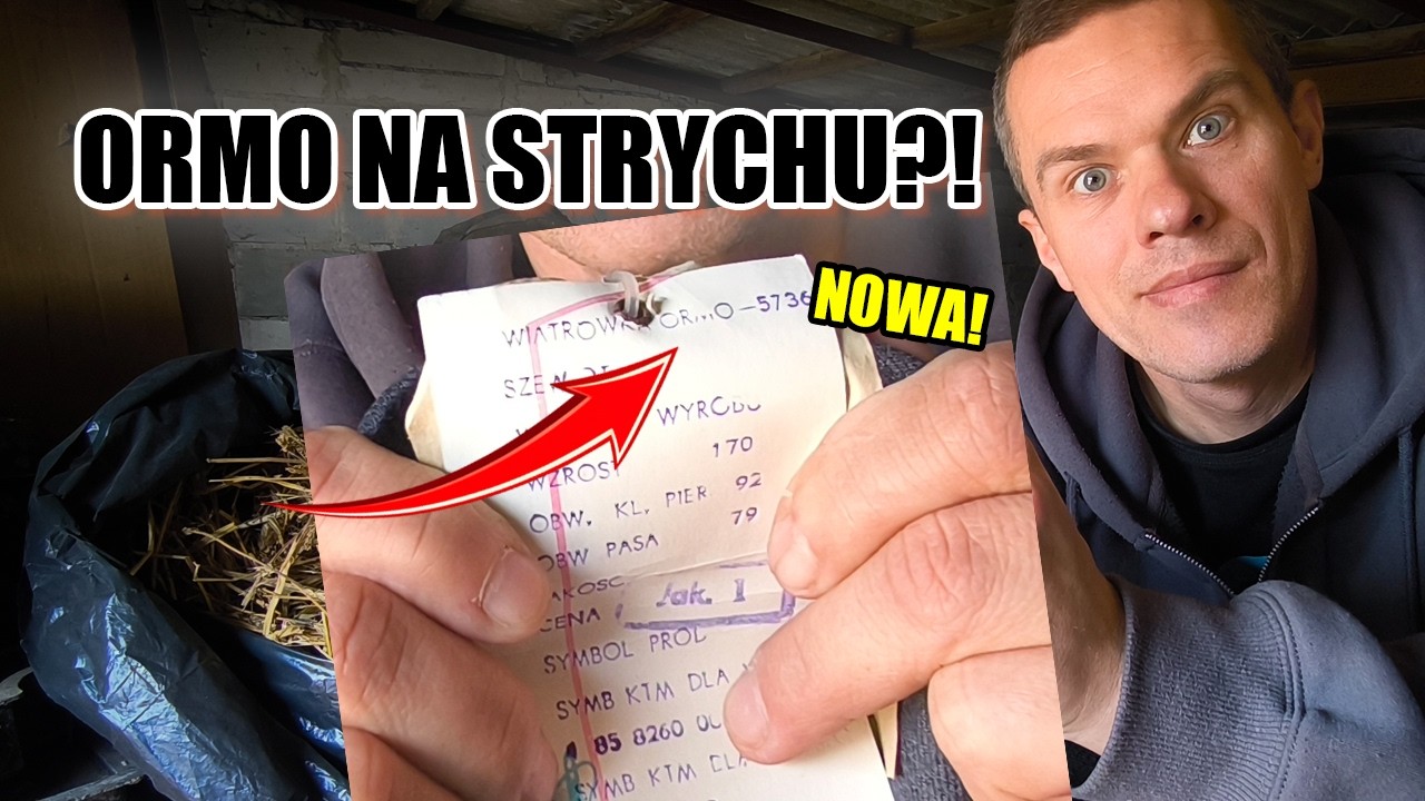 Tego się nie spodziewałem, sprzątając syf nad warsztatem.