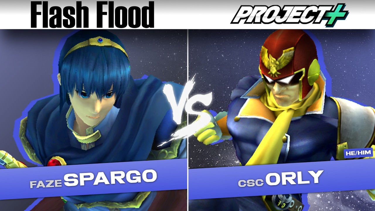 Flash Flood P+ Pools: Sparg0 (Marth) vs. ORLY (Falcon)