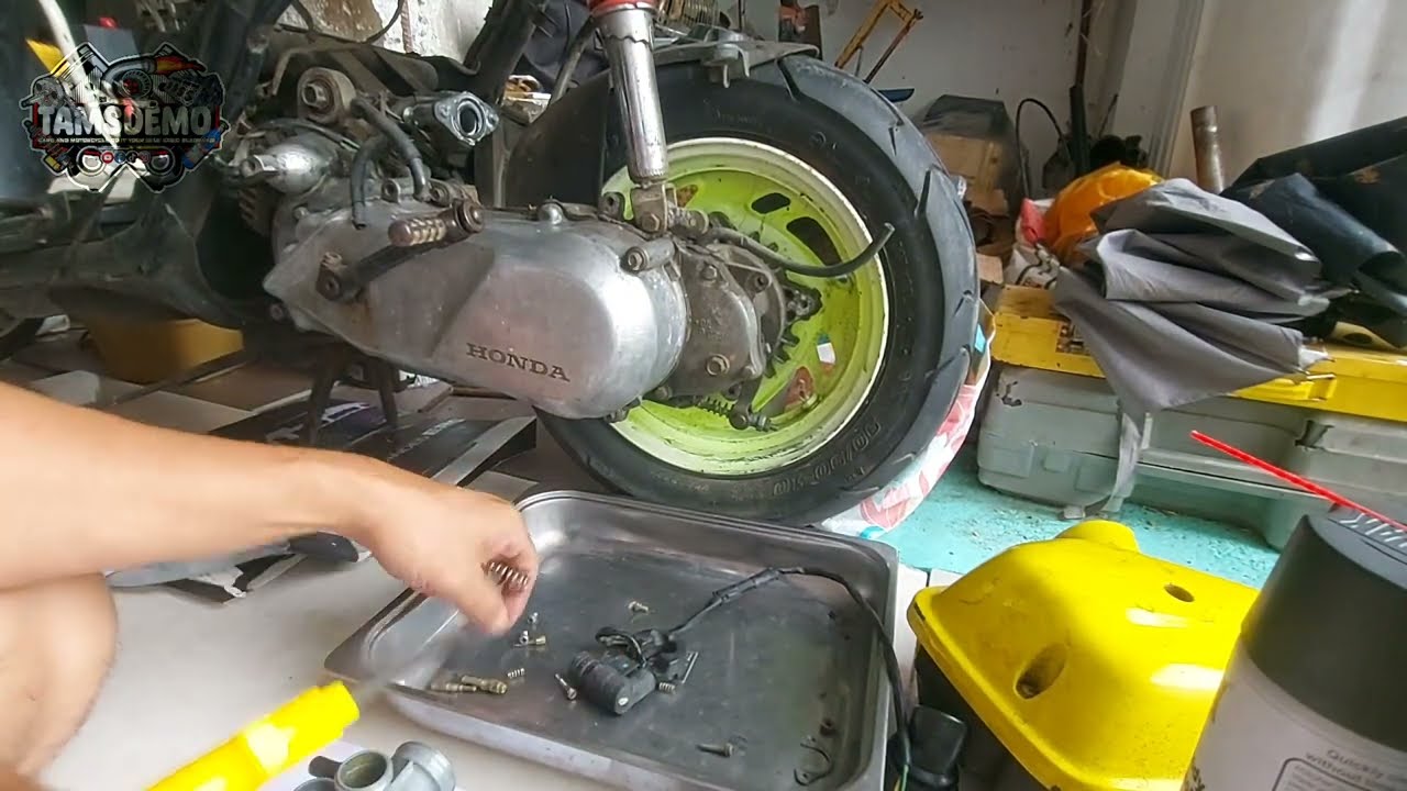 honda dio carb cleaning | pano mag linis ng carb ng honda dio 123