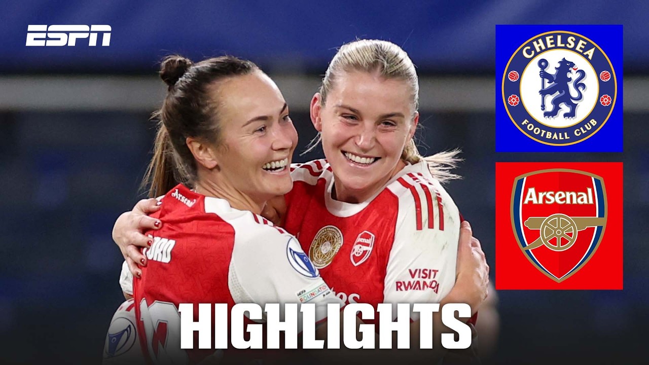 Arsenal survive CHAOTIC finale to eliminate Chelsea 🔥 | UEFA Women&rsquo;s Champions League Highlights
