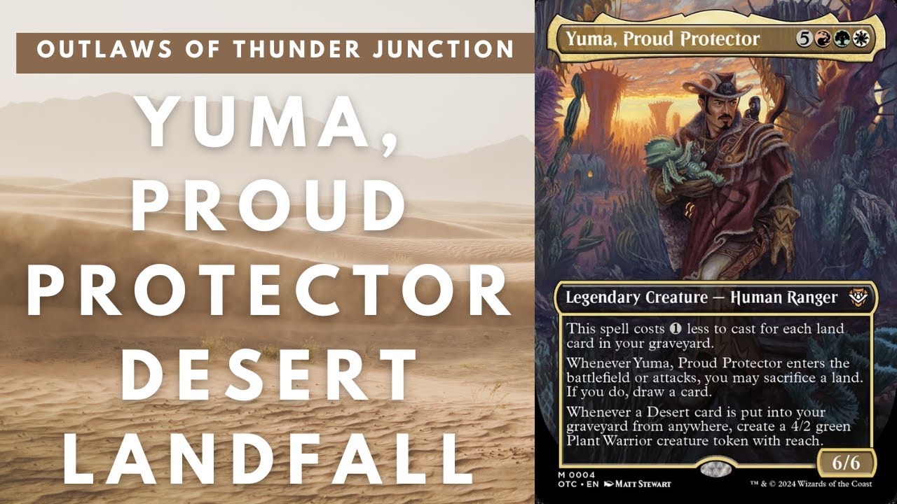 Техник палубы: Юма, Гордый защитник, Высадка в пустыне, EDH / Командир