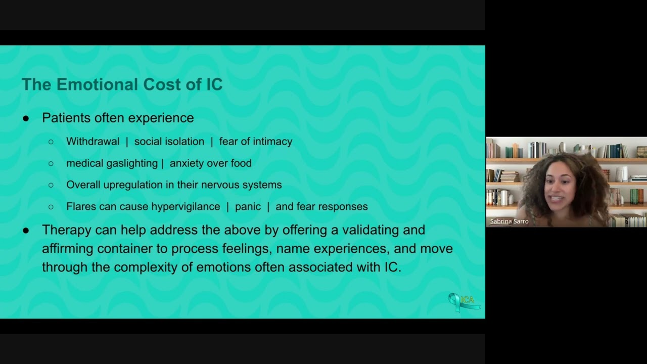 Beyond the Bladder: Why Therapy Belongs in Your IC Treatment Plan (6/16/25)