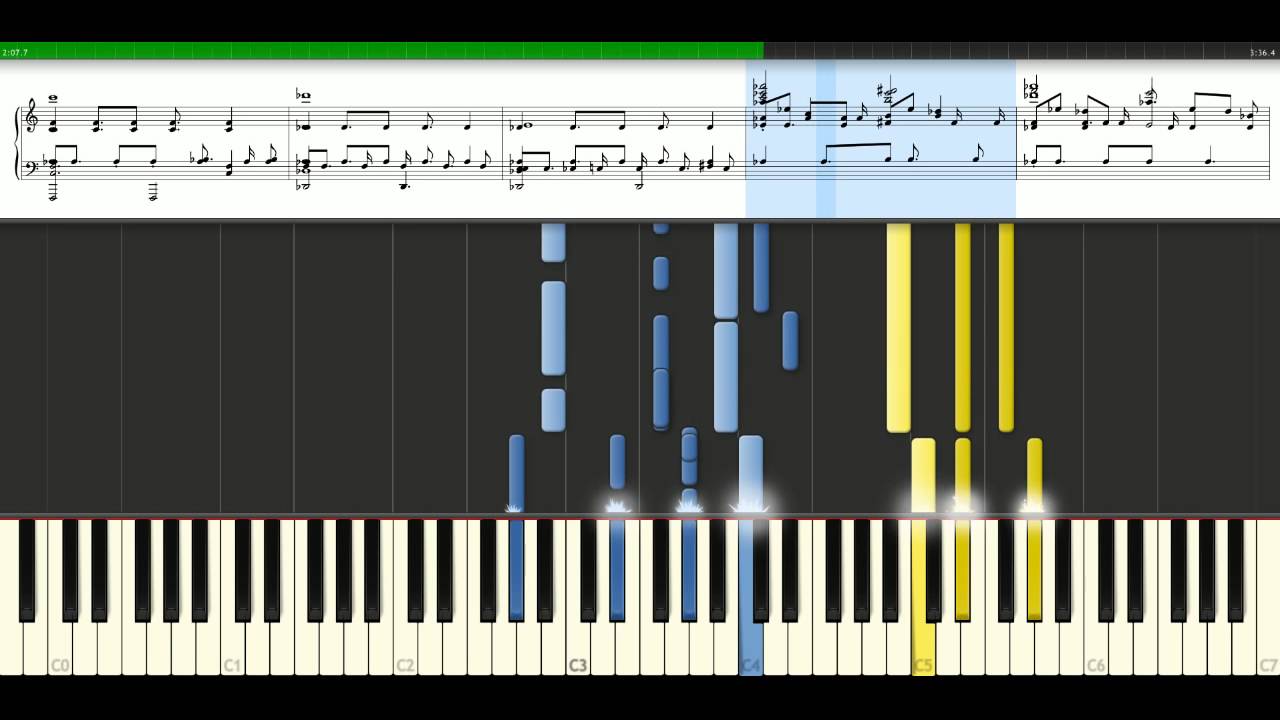 Shakira - The one [Piano Tutorial] Synthesia
