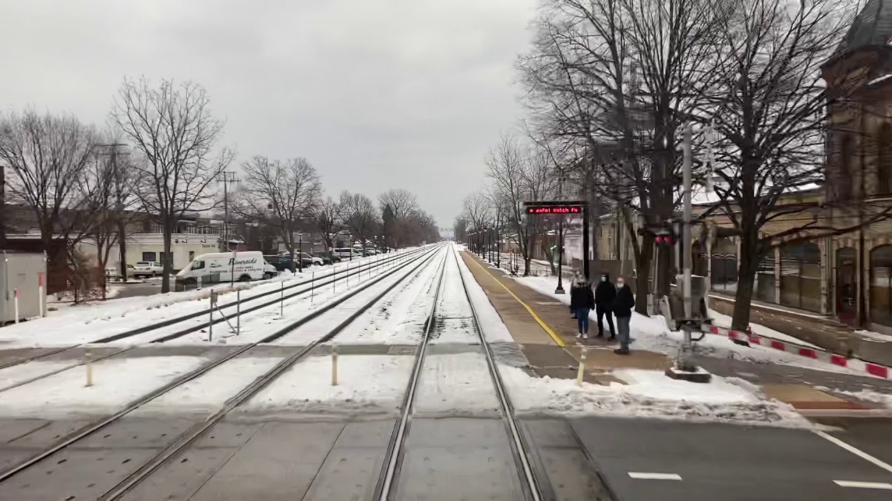 Metra 1314 LaGrange to east of Cicero, Illinois on December 30, 2020 starting at 1:05 pm