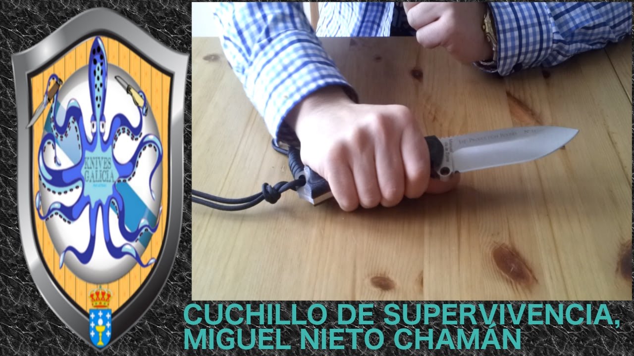 Cuchillo de supervivencia Miguel Nieto Chaman | revisión y comparación con otros cuchillos