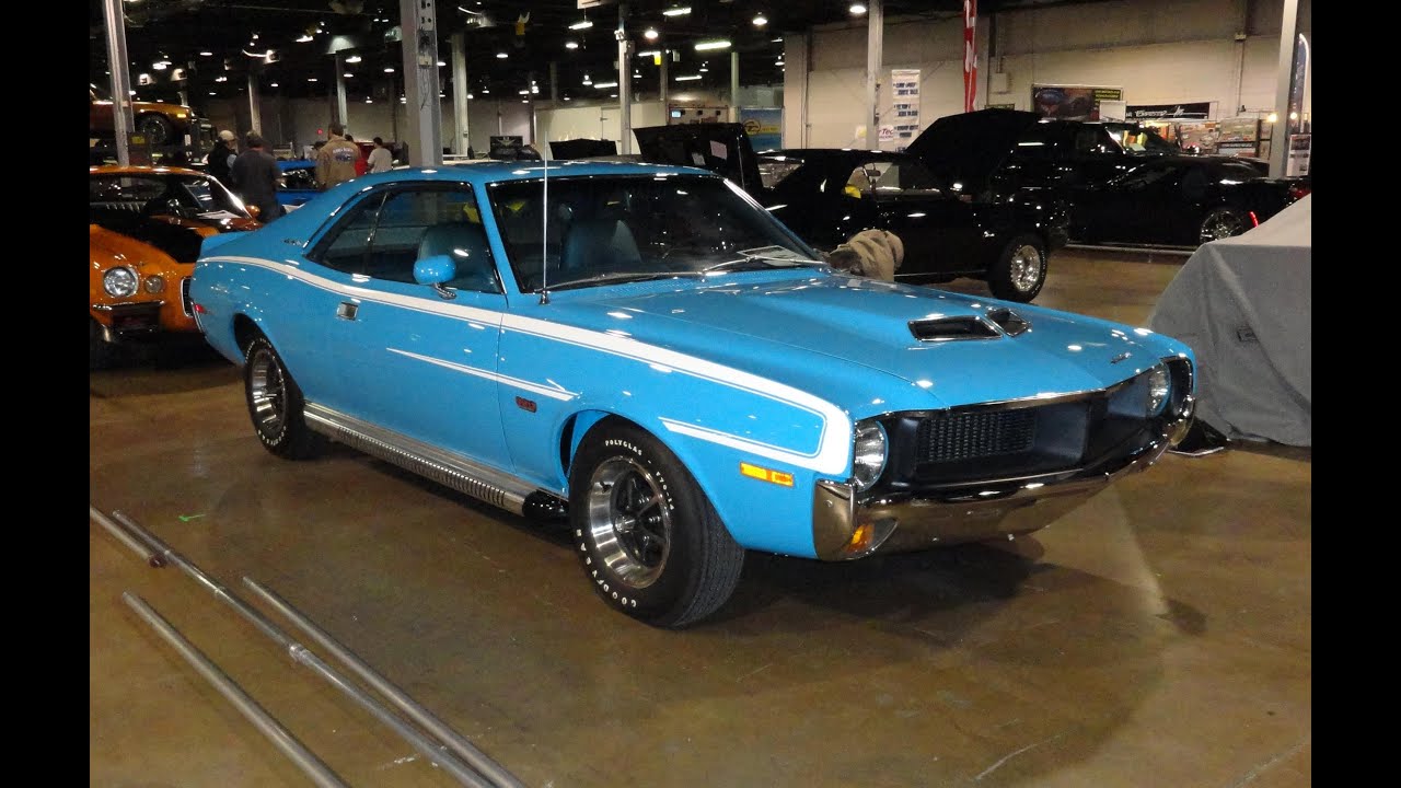 1970 AMC AMX Javelin 390 Mark Donohue in Factory Big Bad Blue - My Car Story with Lou Costabile