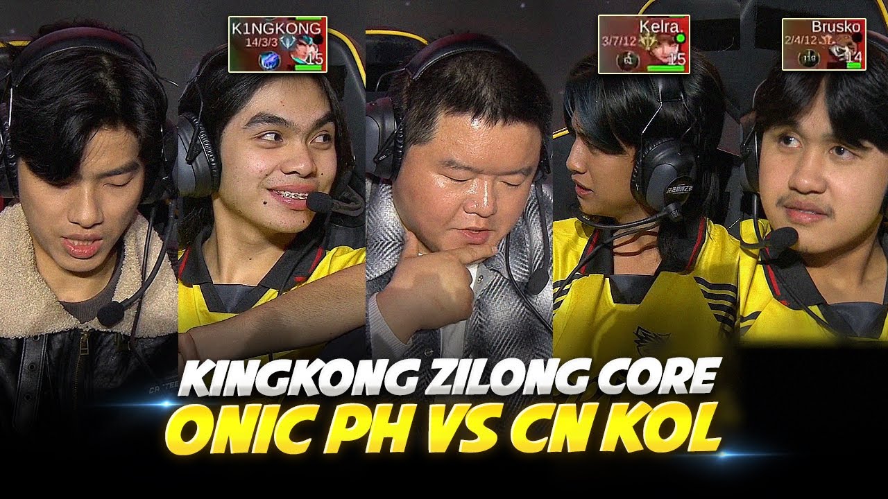 Onic PH picked Chinese Heroes against China KOL's in China World Champion Challenge