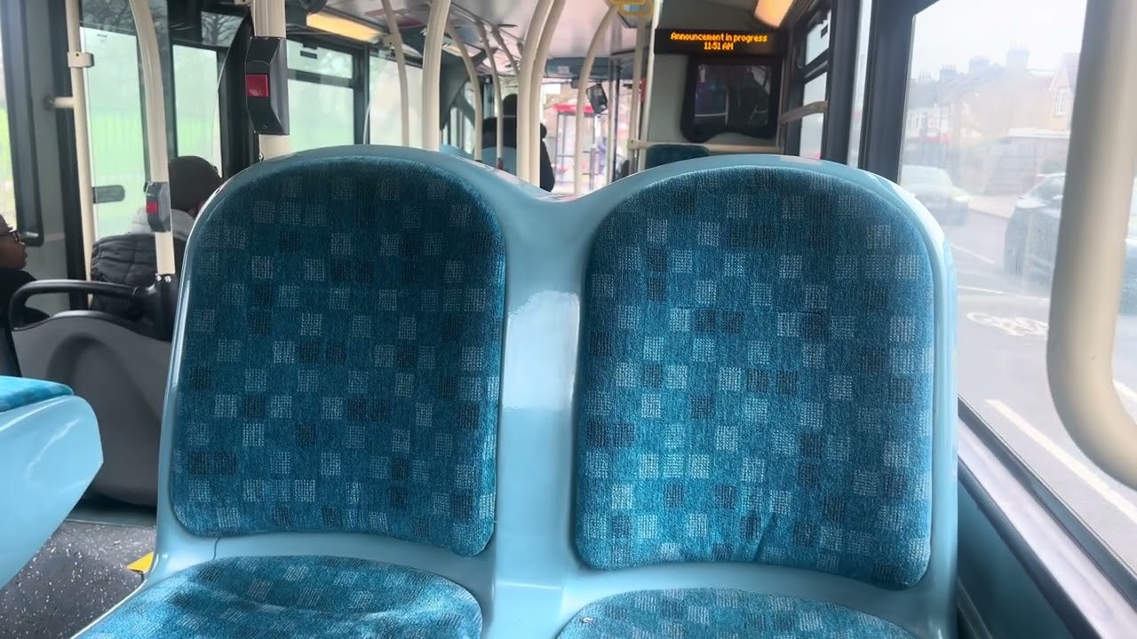 (Powermode Topodyn + Hoover)  Journey on Route T7 Arriva London LJ60AUK T181 21/2/26