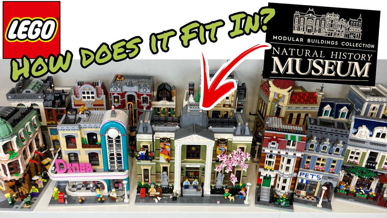 Museum Integration! How does it sit next to other LEGO Modular Buildings?