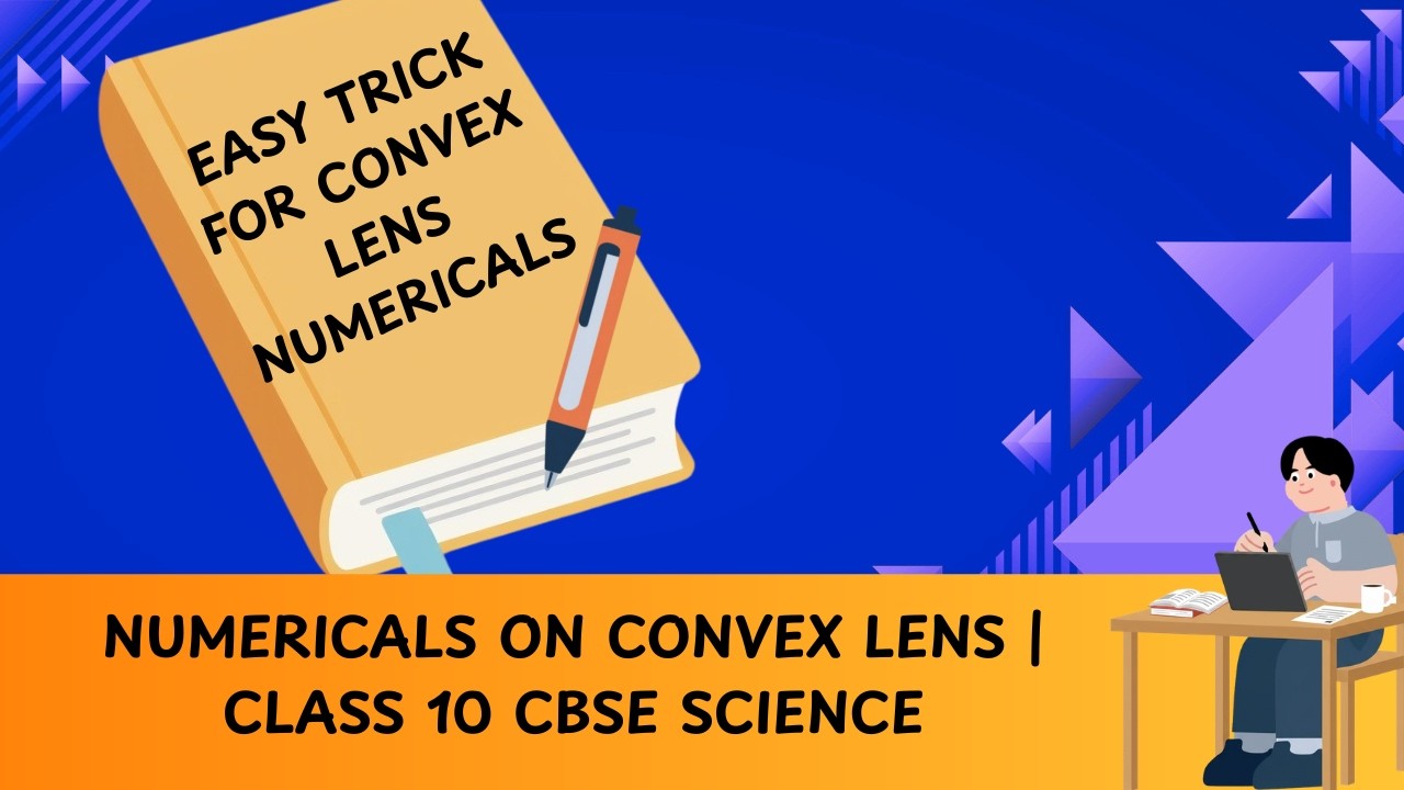#class10science #NUMERICALS ON CONVEX LENS #class10 #cbse #science #SCIENCEWITHKV