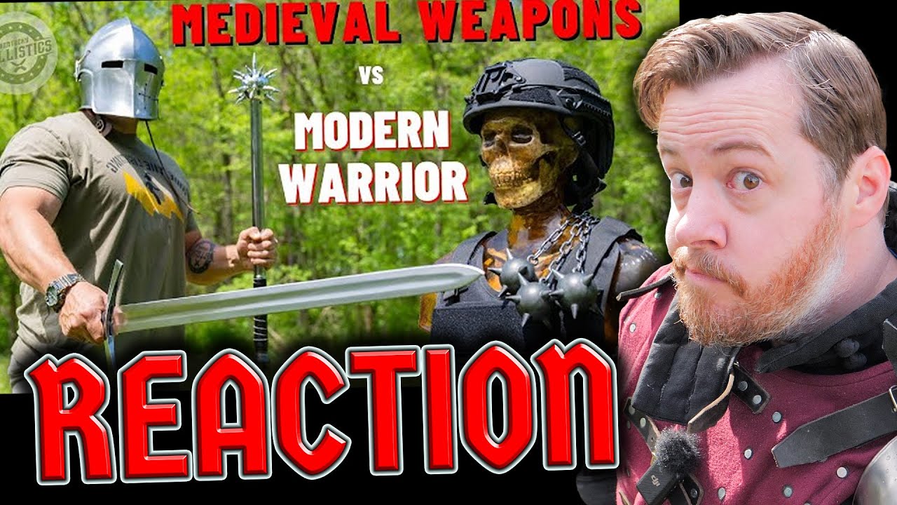 LARP or LEGIT?! Medieval Weapons vs Modern Warrior?! Kentucky Ballistics Discussion