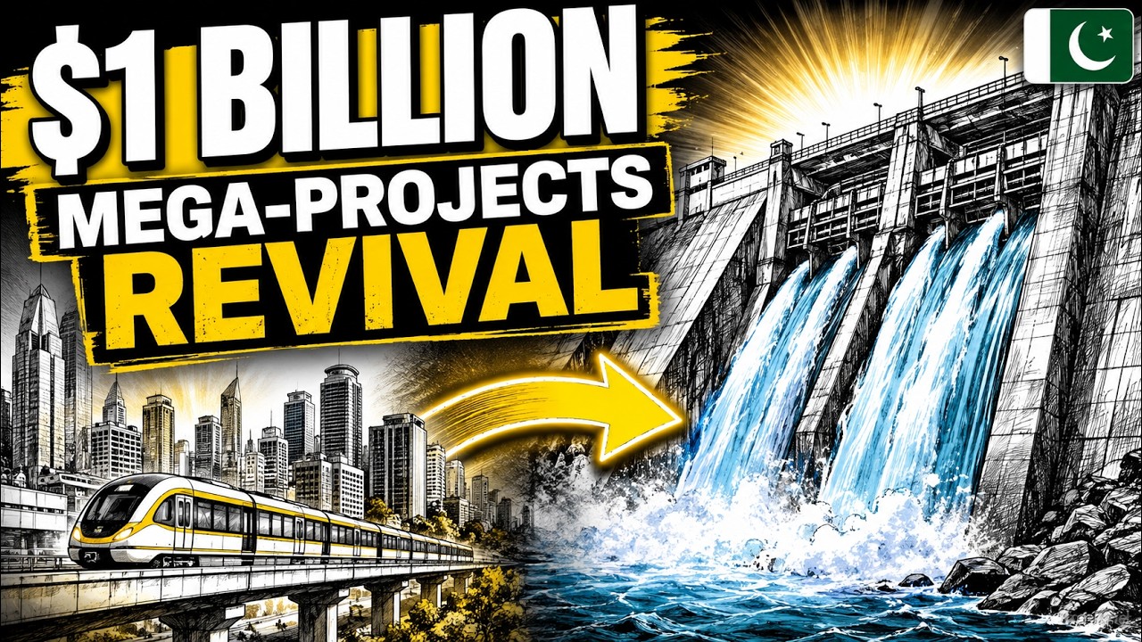 Pakistan's $1 BILLION Mega-Projects Revival &mdash; Diamer Basha Dam EXPLAINED