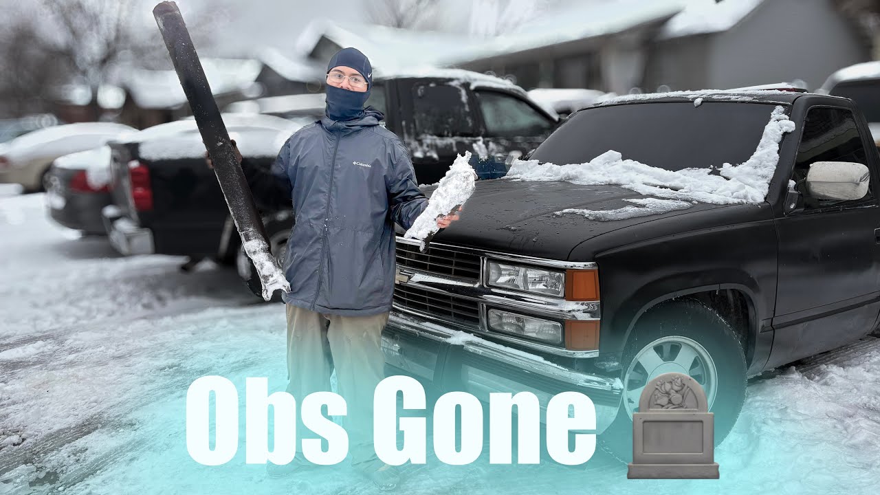 We took the obs out in the winter storm ❄️(Gone Wrong) 