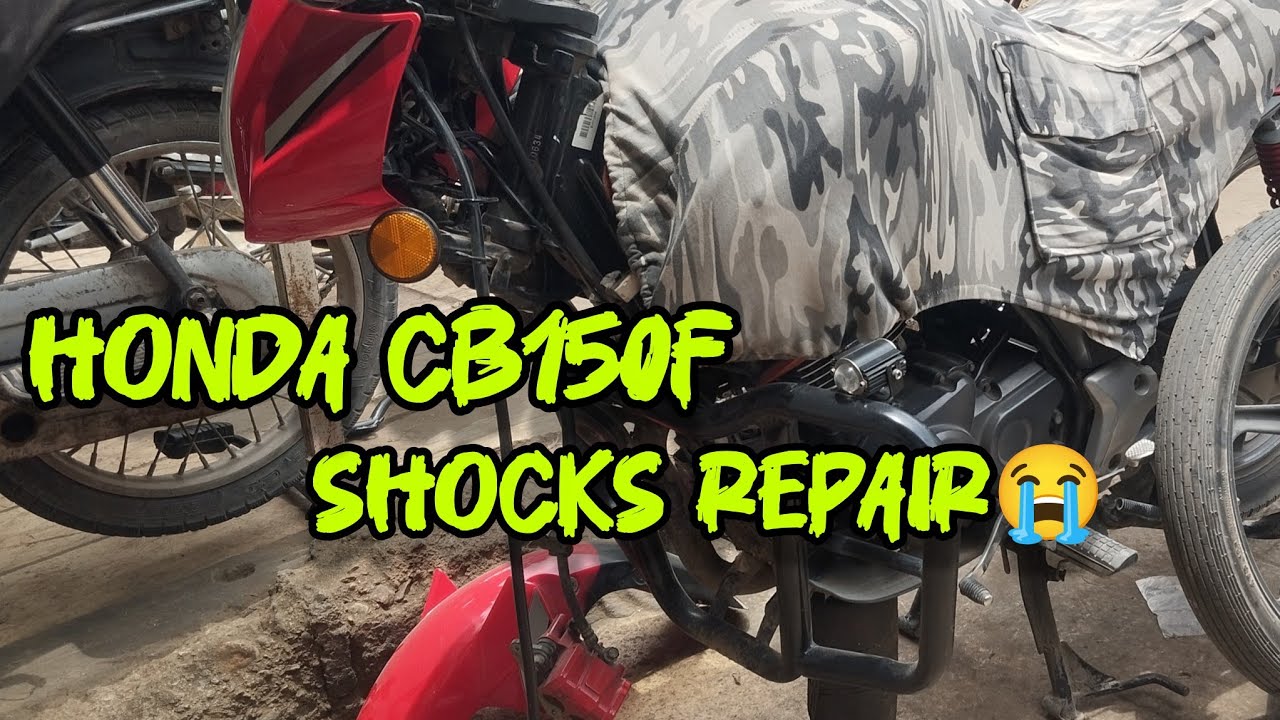 Honda Cb150F Jump | Shocks Repairing 