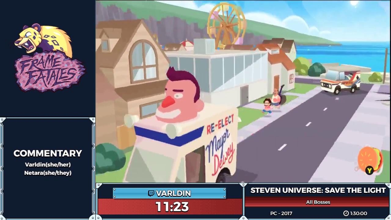 Steven Universe: Save the Light by Varldin in 1:27:20  - Frame Fatales 2019
