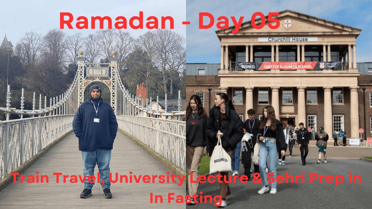 Ramadan Uni Life – Train, Lectures & Iftar Prep