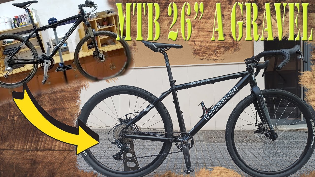 MTB DE 26 PULGADAS A GRAVEL DE 27.5