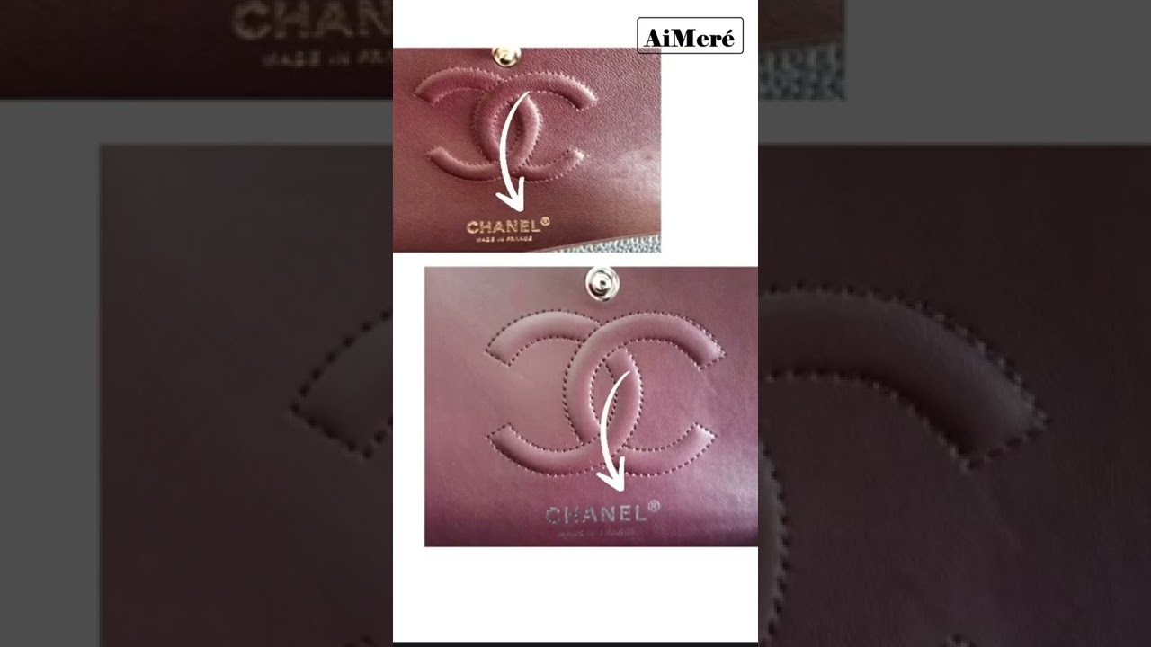 😲How to Tell a Fake vs Real Chanel Flap! #shortsfeed