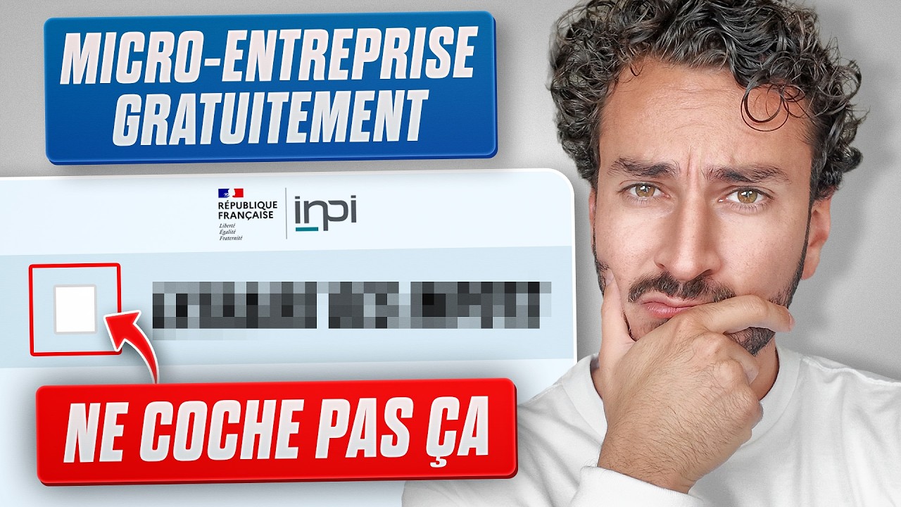Créer une Micro-Entreprise sur l’INPI : Guide COMPLET 2026 (tuto complet)