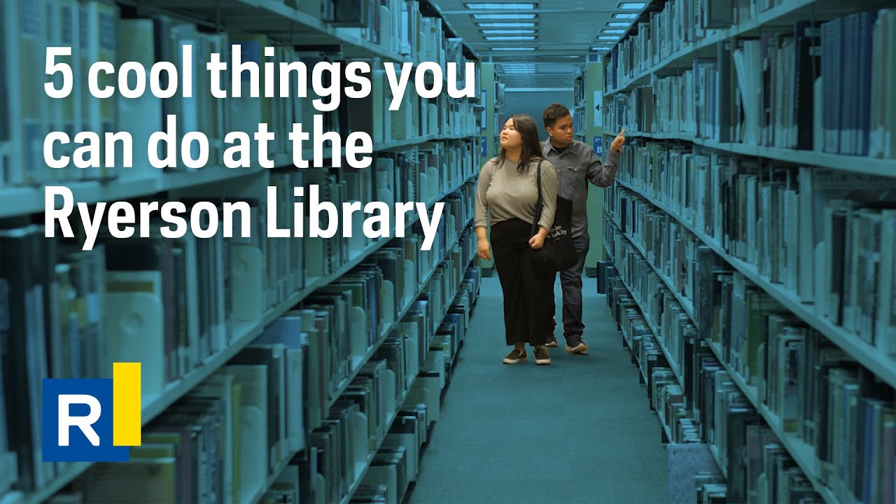 5 cool things you can do at the Ryerson Library