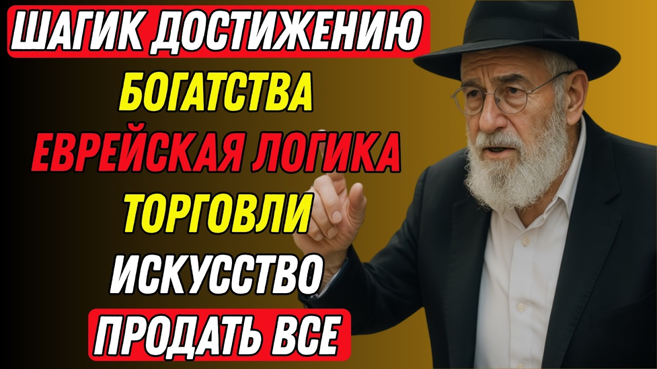 Секреты еврейских торговцев, искусство продавать всё