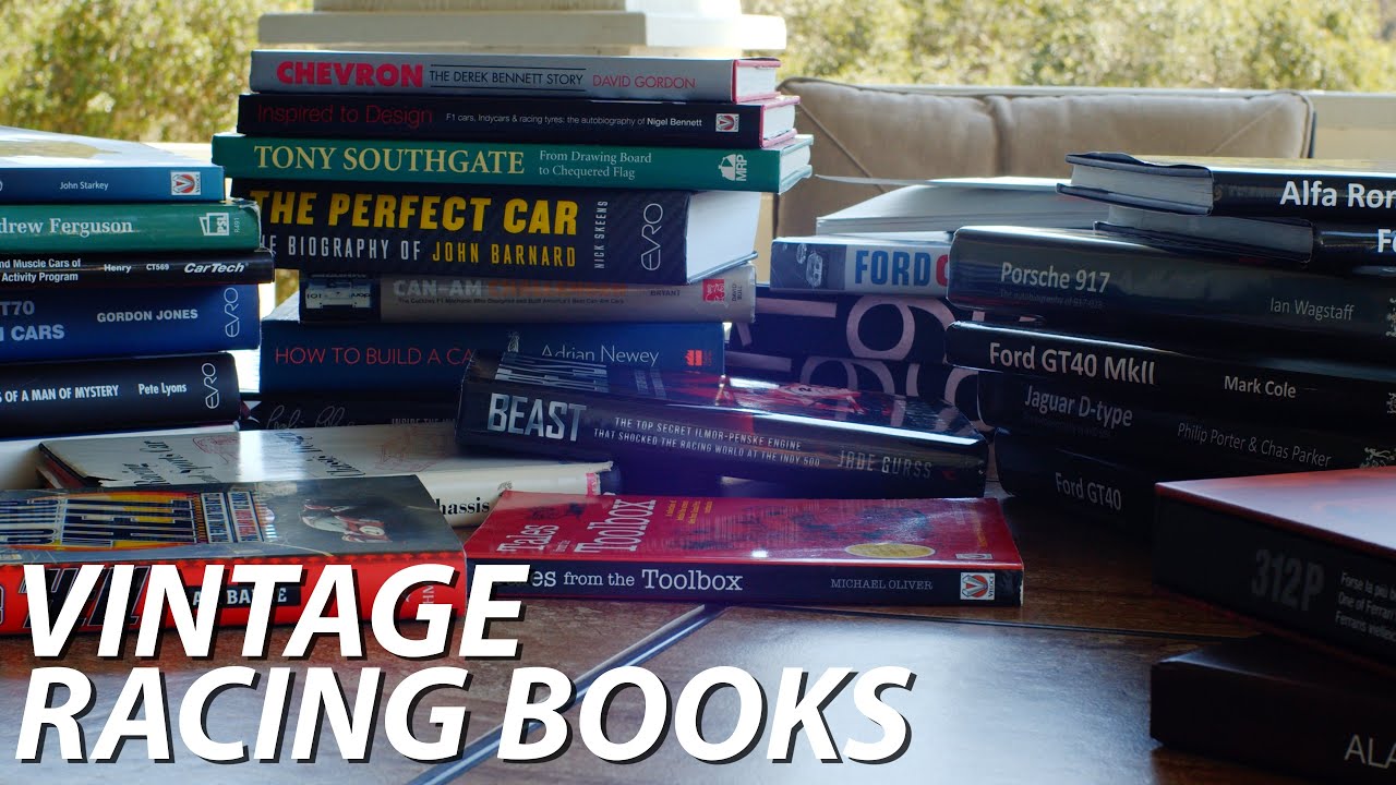 Vintage Race Car Books