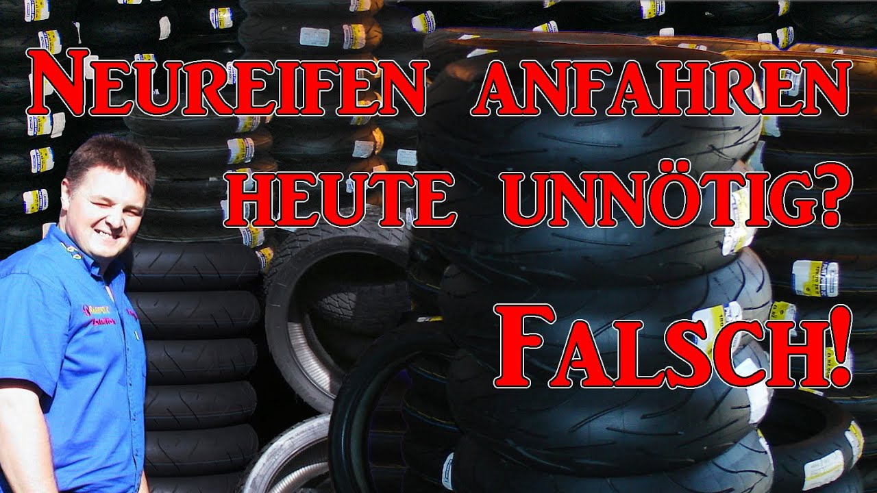 Reifen anfahren heute unnötig? Falsch!