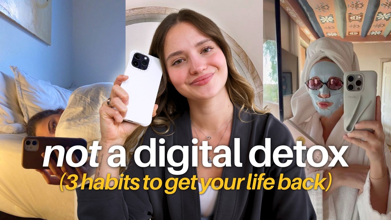 3 Habits That SAVED ME From Mindless Scrolling