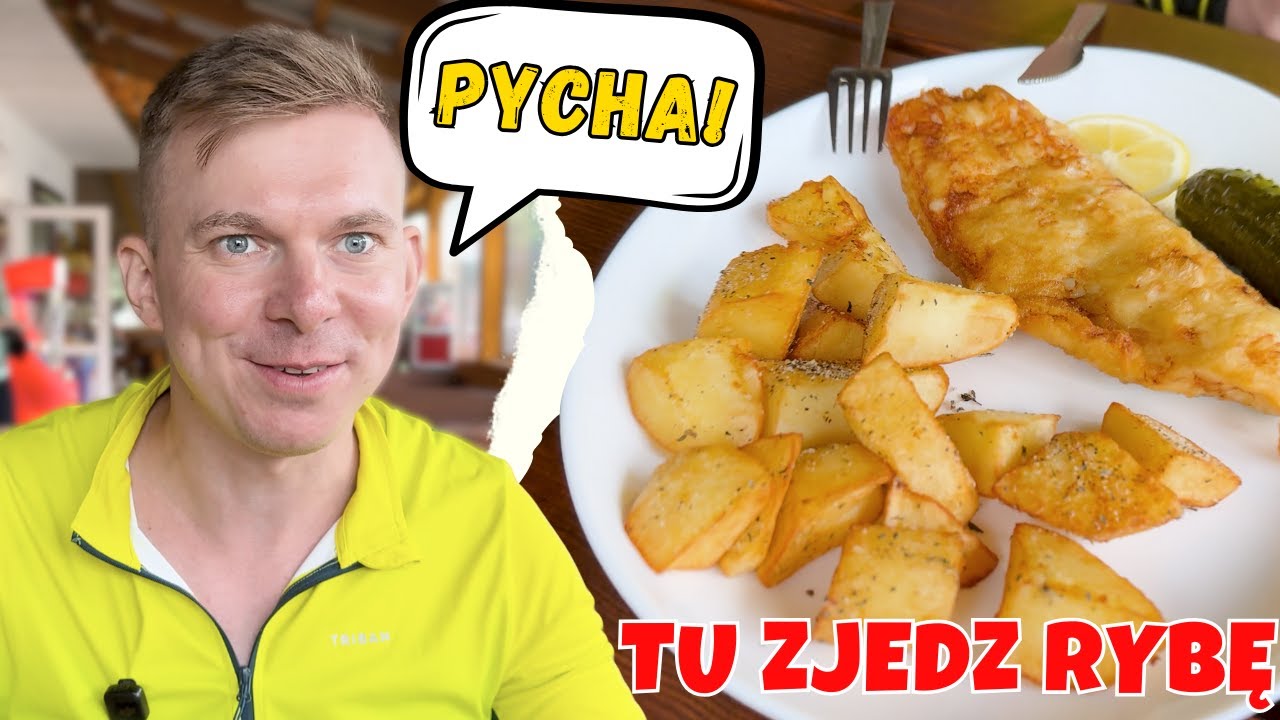 DESZCZ ZAGNAŁ NAS do PRZYPADKOWEJ SMAŻALNI... a tam NAJLEPSZA RYBA WYJAZDU! Finał wyjazdu!