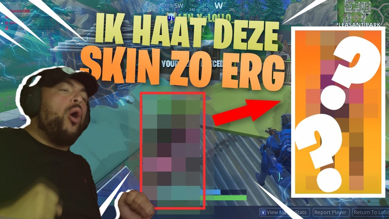 IK HEB ZO'N HEKEL AAN DEZE SKIN!! - QUCEE SPEELT FORTNITE #19