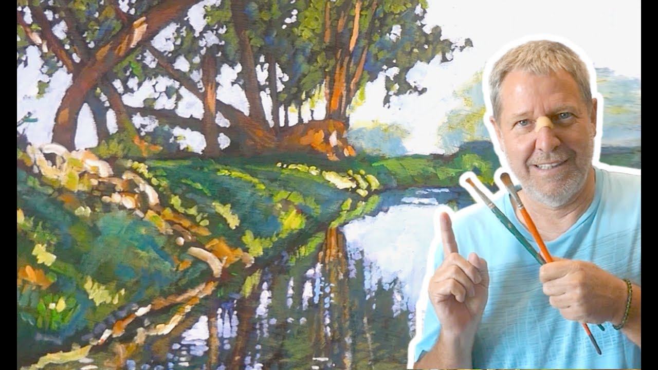 Comment peindre une rivière facilement ?