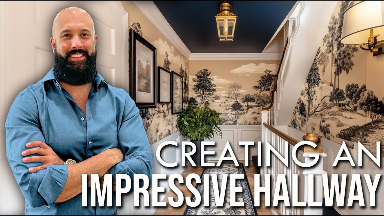 We Created a Charming Art Deco Hallway